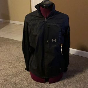 Under armor nylon light weight zip up jacket